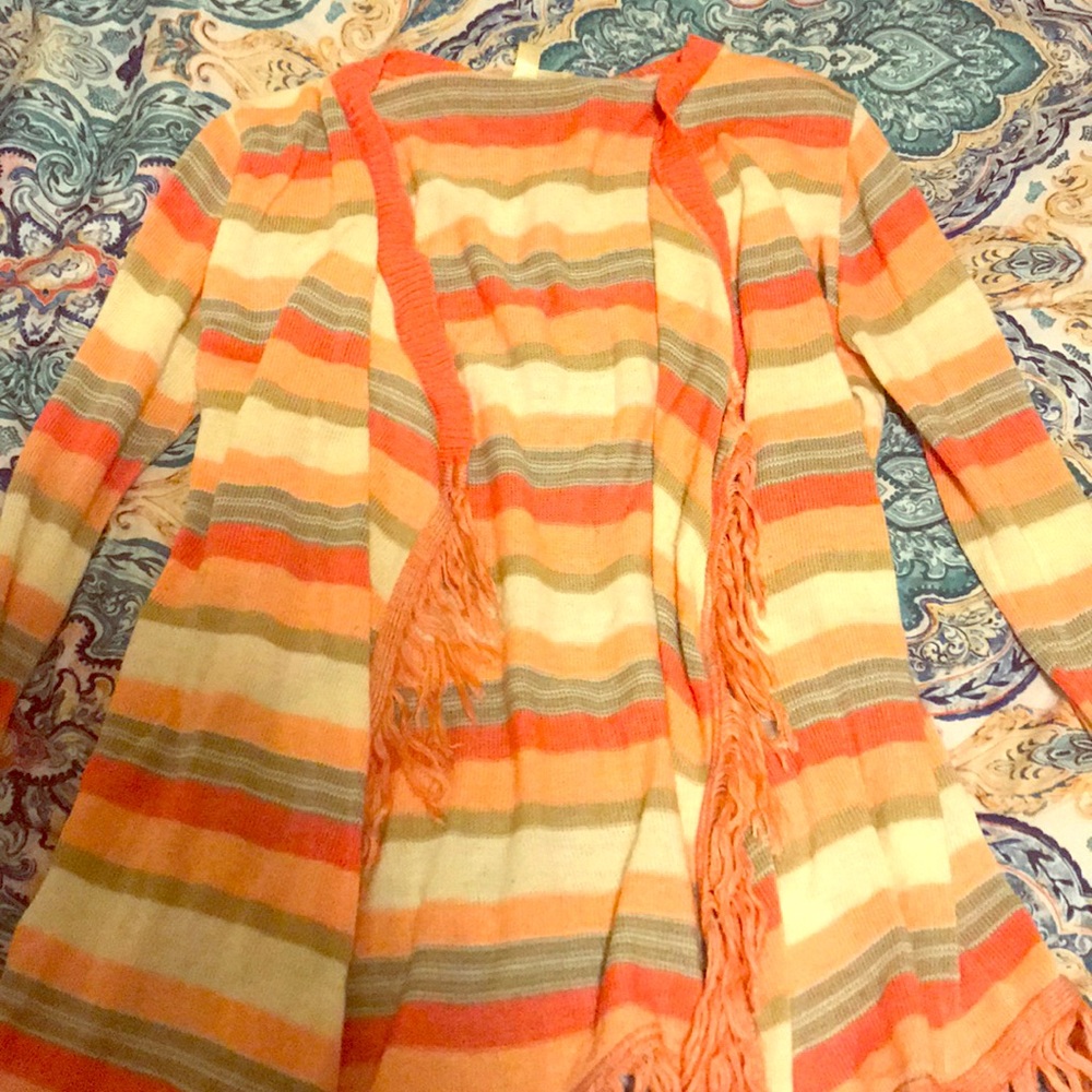 Striped cardigan